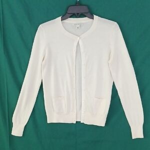 Banana Republic Women's Ivory Cardigan Sweater
